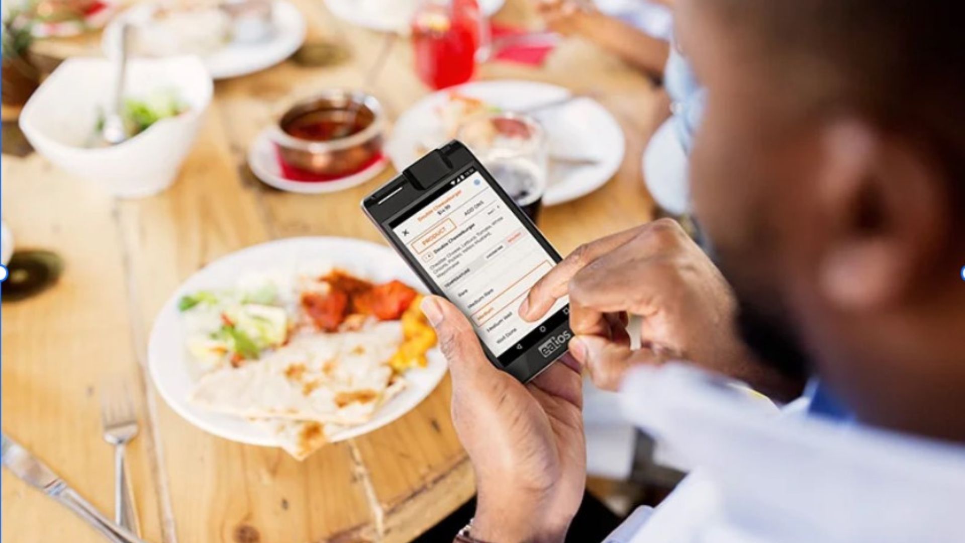 The eatOS Point of Purchase Handheld App