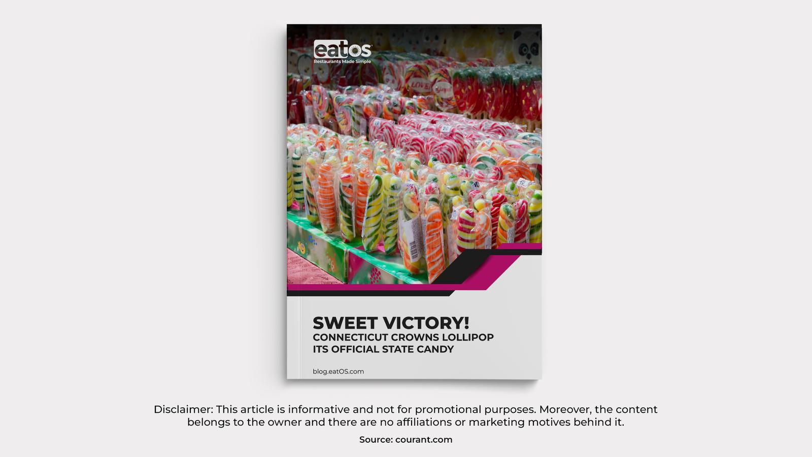 Sweet Victory! Connecticut Crowns Lollipop its Official State Candy