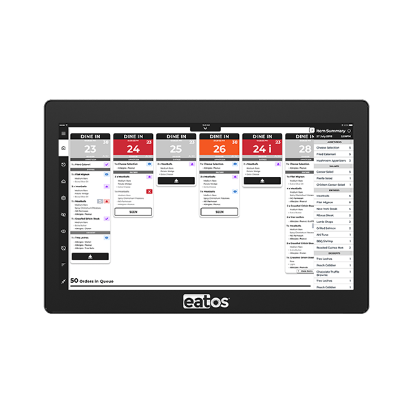 eatOS' launches Kitchen Display System (KDS) for Restaurants