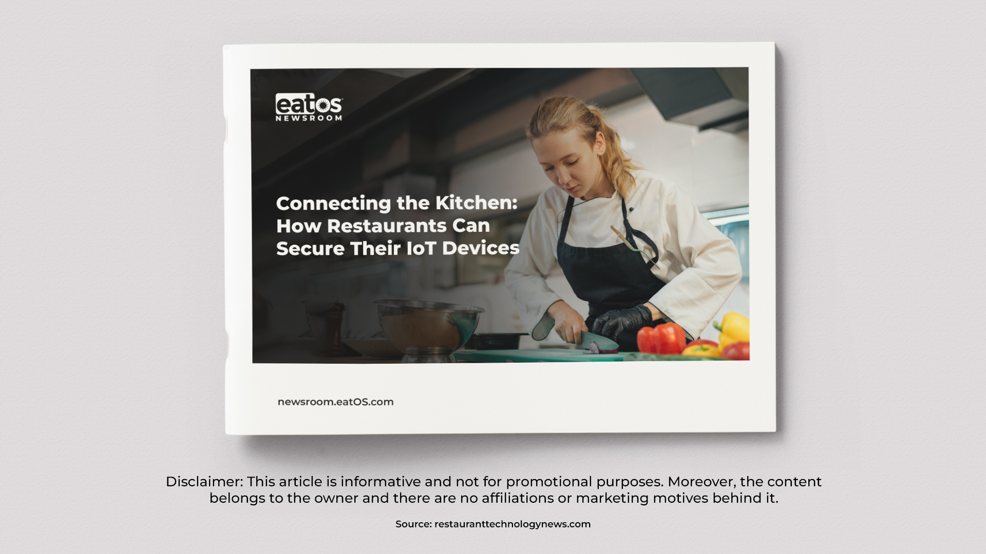 Connecting the Kitchen: How Restaurants Can Secure Their IoT Devices